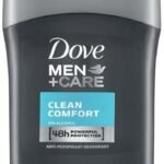 Dove Men+Care Antiperspirant Deodrant Stick For Men 40ml (Clean Comfort) - Fast UK Delivery