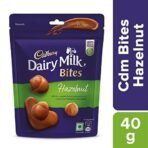 Cadbury Dairy Milk Bites - Hazelnut, Roasted & Chocolate Coated, Rich & Luscious Dessert, 40 Grams - Fast UK Delivery - Image 3