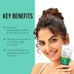 Dr. Sheth's Kesar & Kojic Acid Neck, Knee & Elbow Cream | Clinically Tested | Helps To Reduce Pigmentation | 10% AHAs+2% Kojic Acid+Urea | For Dark Neck, Ankles, Knuckles, Knees, Thighs & Elbows | 50g - Fast UK Delivery - Image 4