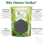 YUVIKA Tukmaria Seeds - Sabja Seeds - Ocimum Basilicum - Basil Seeds (400 Grams) - Fast UK Delivery - Image 4