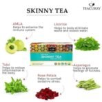 Teacurry Skinny Tea (30 Tea Bags, 1 Month Pack) - Helps With Weight Management, Metabolism - Get Skinny Fit Slimmer Body Naturally - Fast UK Delivery - Image 4