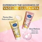 Vaseline Gluta-Hya Flawless Glow, 200ml + Vaseline Sun Protect & Cooling Body Serum Lotion, SPF 30, 180ml - Fast UK Delivery - Image 7
