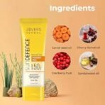 Jovees Herbal Sun Defence Cream SPF 50 PA+++ Broad Spectrum For All Skin | Protection From UVA/UVB & Sun Damaged | Lightweight, Non Greasy & Quick Absorption 100g - Fast UK Delivery - Image 6