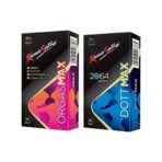 KamaSutra Orgasmax + Dottmax Condoms for Men | Made with Natural Rubber Latex | Lubricated Condoms | Luxury Series | Pack of 2-12 Condoms Each - Fast UK Delivery - Image 2