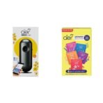 Godrej aer Smart Matic - BLUETOOTH ENABLED Automatic Air Freshener Kit, Alive 225ml (134g) and Godrej aer pocket, Bathroom Air Fragrance - Assorted Pack of 5 (5x10g) - Fast UK Delivery
