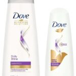 Dove Daily Shine Conditioner, 180ml And Dove Daily Shine Shampoo, 340ml - Fast UK Delivery