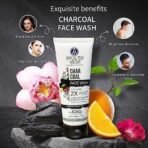 Ayouthveda Skin Detox Combo for Eliminate Dirt & Impurities, Oil Control Charcoal Face Wash 100ml | Hand Made Charcoal Detox Castile Soap 110g | Charocal and Coffee Face Serum Sheet Mask 20g for Men and Women Combo - Fast UK Delivery - Image 6