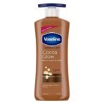 VASELINE NEW INTENSIVE CARE COCOA GLOW WITH PURE COCOA BUTTER BODY LOTION FOR RESTORES DRY SKIN (IMPORTED)400 ml - Fast UK Delivery