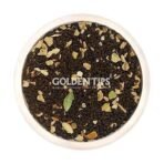 Golden Tips Loose Leaves Masala Tea Blended with Cardamom (Elaichi), Cinnamon, Cloves and Ginger Exotic Chai (250 Gram, 125 cups) - Fast UK Delivery - Image 3