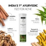 Kapiva Skin Foods Acne Ease Fizz | Reduces Acne & Acne Marks Naturally | 20 Tablets | Orange Flavour - Fast UK Delivery - Image 4