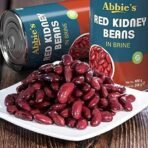Abbie's Red Kidney Beans, 1200 Gram Pack Of 3 (400 G Each)|Precooked Red Kidney Beans, Best For Indian Curry (Rajma), Salad Etc.|Ready To Cook & Ready To Eat (Set Of 3) - Fast UK Delivery - Image 5