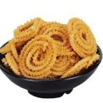 Organic Bites Butter Chakli, Homemade Chakli Snacks, Indian Snacks, Ready to Eat Snacks -200 gm - Fast UK Delivery