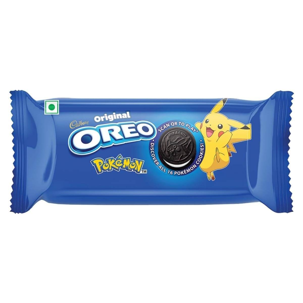 uk51DPMsQl6L-1.jpg Cadbury Oreo Vanilla Flavour Creme Sandwich Biscuit, 41.75 g/43.75 g - Fast UK Delivery - Image 1