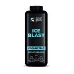 Beardo Ice Blast Talc Powder for men, 250g | INSTANT ICY COOLING Talcum Powder Men | Combat heat with Menthol | Goodness of Aloe vera & Vitamin E for Instant Freshness - Fast UK Delivery