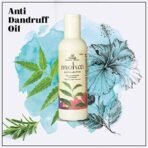 moha: Anti Dandruff Oil With Benefits Of Tea Tree Oil, Neem Oil, Hibiscus OIl, Rosemary Oil | Unisex Hair Oil For All Hairs - 200ml (Pack of 2) | Hair Oil For Men & Women - Fast UK Delivery - Image 3
