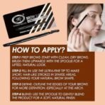 Fashion Colour Eyebrow Palette 4 In 1 | 8g | Powder & Gel Eyebrow Palette | Brow Surprise with Wow Eyebrow Palette | with Angled Brush - Fast UK Delivery - Image 5