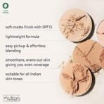 Plum Legit Matte Talc-Free Compact With SPF15 | Lightweight | Even Coverage | 100% Vegan & Cruelty Free | Sunset Bronze - 125Y (Medium, Warm Undertone) - Fast UK Delivery - Image 3
