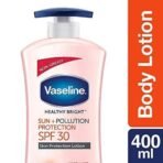 Vaseline Intensive Care Cocoa Glow Body Lotion, 400ml & Sun & Pollution Protection SPF 30 Body Lotion, 400ml - Fast UK Delivery - Image 7