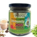 Rooted Peepul Immunity Chai Masala| With Mulethi and Tulsi| 100% pure and natural ingredients | 75gm - Fast UK Delivery - Image 2