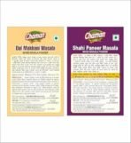 Chaman Masala Combo Pack Of 4 (Shahi Paneer 90g & Dal Makhni Masala 100g) | Rich & Creamy Ready-to-Cook | No Added Preservative& Colours | Pure Veg Indian Food - Fast UK Delivery - Image 3