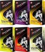 KamaSutra Honeymoon Combo With Exciting Flavours Condoms Condom (Pack of 6, 60S) - Fast UK Delivery - Image 2