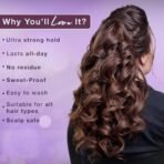 Hilary Rhoda Super Hold All Day Hair Spray | Hair Locking Spray | Lasts All Day Long & Sweat-Proof | Ultra Strong Hold & No Residue Hair Spray - 420ml - Fast UK Delivery - Image 4