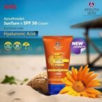 Ayouthveda Sunscreen Sun Turn Cream Combo of SPF 50 and SPF 30 cream with UVA, UVB & PA++ Sun Protection, Tanning, Softens Skin, Ultra-hydrating, Even Tone Skin, Lightweight - 60Gm each - Fast UK Delivery - Image 4