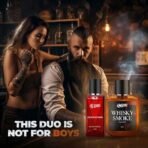 BEARDO Men Whisky Smoke & Godfather Perfume Combo for Men (50 Ml X 2) | Spicy, Woody - Oudh Notes Of Whisky Smoke & Aromatic, Spicy Notes Of Godfather | Long Lasting Smell Perfume For Men | Gift for husband | Gift for boyfriend | Gift for men - Fast UK Delivery - Image 4