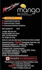 Kamasutra MANGO_STRAWBERRY Flavour Condom Condom (Set of 2, 20 Sheets) - Fast UK Delivery - Image 5