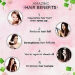 INDUS VALLEY 100% Organic Onion Shampoo With Conditioner Best Defence For Hair Fall- With No Paraben & Sulfate (200ml) - Fast UK Delivery - Image 5