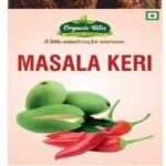 Organic Bites Masala Keri | Spicy Tangy Raw Mango Digestive Churan | Kachhi Kairi Pachak | Kaccha aam churan | Mukhwas Pachak Kerri I chatpati Kairi,Dry Pickle (Spicy Mango) - 200 gm (Jar Pack) - Fast UK Delivery
