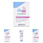 Sebamed baby shampoo 50 ml, baby wash 50 ml, baby cream 50 ml & baby lotion 50 ml (Travel Pack) - Fast UK Delivery