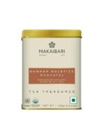 Makaibari Summer Solistics Mascatle | 100 gm Tin caddy | Second Flush Black Tea | Summer Tea | Strong Black Tea - Fast UK Delivery