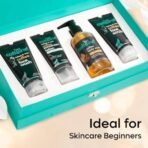 mCaffeine Gift Kit with Pure Coffee Skincare | Gift Set with Face Wash, Face Scrub, Body Wash & Sunscreen | Suitable Gift Kit for All Occasions & All Skin Types | Valentine Present for Him/Her, Wife Birthday, Anniversary Perfect Gift Hampers For Men and Women - Fast UK Delivery - Image 3