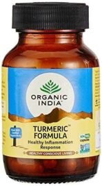 ORGANIC INDIA Turmeric Formula 60 Veg Capsules | Strong anti-inflammatory | Enhances Skin, Bone, and Joint Health - (Pack of 2) - Image 4
