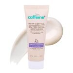 mCaffeine Water Light Gel Oil-free Coffee Moisturizer | Deep Skin Hydration & Barrier Boost with Ceramide Moisturizer | Face Cream for Women and Men | 72 Hrs Moisturization |Barrier Repair Gel-based Moisturizer For Oily Skin - 50ml - Fast UK Delivery