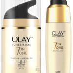 Olay Serum Total Effects 7 in 1, Anti-Ageing Smoothing Serum, 50 ml And Olay Day Cream Total Effects 7 in 1 BB Cream SPF 15, 50g - Fast UK Delivery