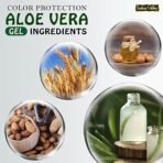 INDUS VALLEY Bio Organic Color Protection Aloe Vera Gel With Argan Oil For Rich Colour & Shiny Hair - (175ml) - Fast UK Delivery - Image 5