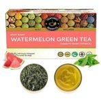 TEACURRY Watermelon Green Tea (1 Month Pack, 30 Tea Bags) - Natural Source of Vitamins and Antioxidants | Sweet Subte Flavor of Watermelon | 100% Natural - Fast UK Delivery - Image 2