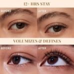 mCaffeine Shades Volume Define Tubing Mascara | Volumizes & Curls Lashes | 12 Hrs+ Stay | Tubing Formula Coats Individual Lash | Makeup Beauty Eye liner | Easy Removal | Waterproof, Clump & Flake Free | Black Mascara - 5ml - Fast UK Delivery - Image 7