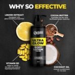 Beardo Ultraglow Body Lotion for Men, 250 ml | Hydrating & Light Weight Winter Moisturizer for Body | Moisturizes & Nourishes Dry Skin | Body Butter for Men - Fast UK Delivery - Image 5
