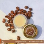 Just Herbs Men & Women Organic Coorgi Coffee Lip Smoothening Balm For Dark & Chapped Lips - Mineral Oil & Paraben Free Lip Balm &, Pack Of 1, White - Fast UK Delivery - Image 4