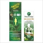 Amrith Noni Power Plus 500ml + Deep Breathe 200ml Combo | Ayurvedic formula helps in Boost Immunity & Respiratory Wellness - Image 2