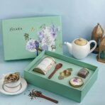 ISVARA Tea Gift - Made in Heaven Gift Set, The Royal Brew tea | Bamboo White tea candle | Isvara forest honey | Sheesham wood teaspoon | Keepsake gift box - Fast UK Delivery - Image 4