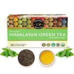 TEACURRY Himalayan Green Tea - 30 Pyramid Tea Bags | Himalayan Green Tea For Weight Management, Oral Health - Fast UK Delivery - Image 2