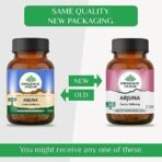 Organic India Arjuna 60 Capsule Bottle - Image 5