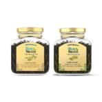 Blue Nectar Cardamom & Lemongrass Green Tea Combo | Eco Friendly Glass Jar - Fast UK Delivery