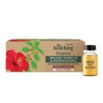 Kesh King Organics Hair Fall Control Oil Shots, Ashwagandha and Hibiscus Oil for Hair Growth & Hydration, Natural & Ayurvedic 48ml (6ml x 8 vials) - Fast UK Delivery