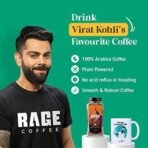 Rage Coffee Mint Mocha Flavoured Instant Coffee with Plant based Vitamins | 100% Arabica beans coffee | Helps in improve Gut health | Hot&Cold coffee - 100g - Fast UK Delivery - Image 3