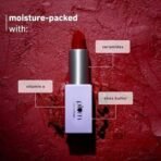 Plum Velvet Haze Matte Lipstick with SPF 30 | Powder Matte Finish | Highly Pigmented | With Ceramides | 04 Bold Brick - Fast UK Delivery - Image 7